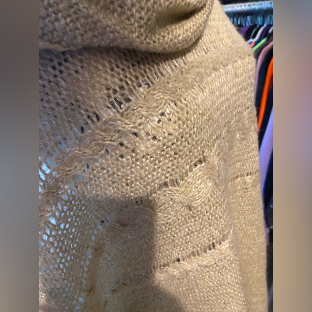 Nine West Vintage America Sweater Poncho 3X - Picture 7 of 11